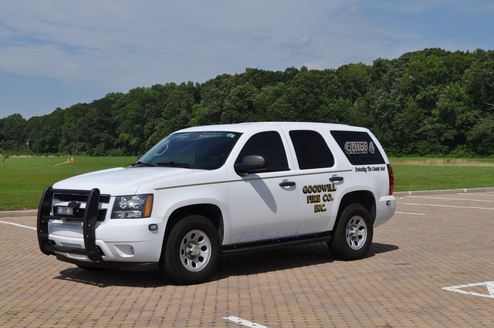 Chief 4 is a 2014 Chevy Tahoe